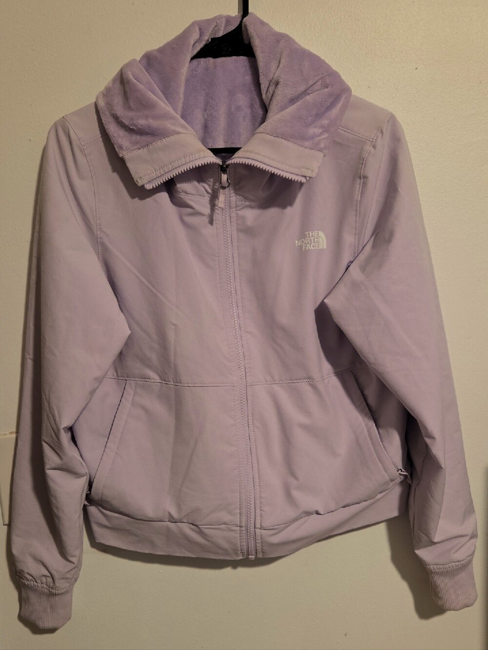 The North Face Women's Pastel Lavender Full-Zip Jacket